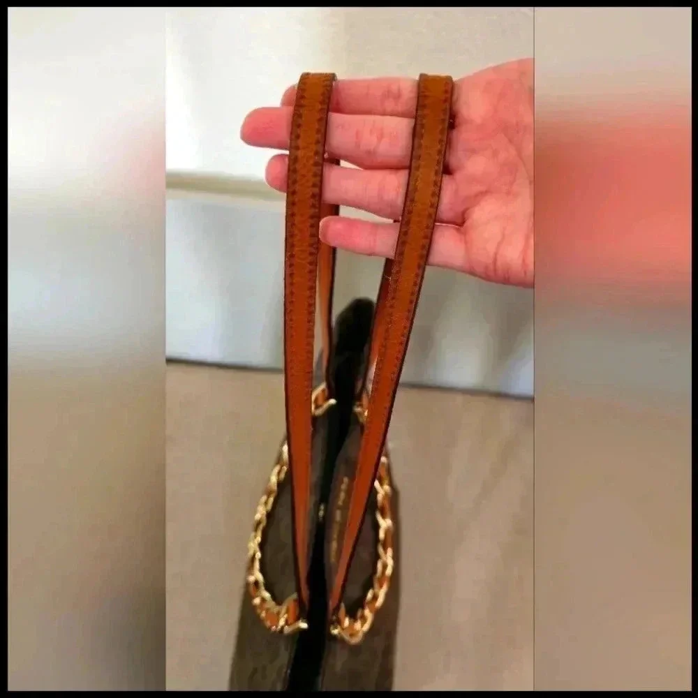 Michael Kors Signature Monogram Large Harper Tote